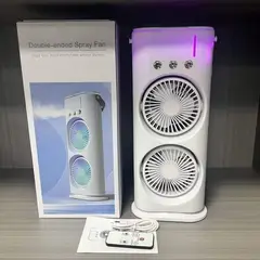 GENERICO - VENTILADOR CON HUMIFICADOR 5 EN 1