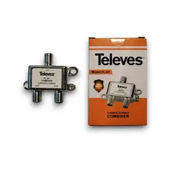 COMBI - DIPLEXOR SATELITAL - COMBINADOR - CATV Y SATELITAL - 1 CABLE