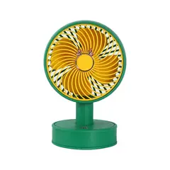 GENERICO - MINI VENTILADOR DE ESCRITORIO - AJUSTABLE DE 3 VELOCIDADES
