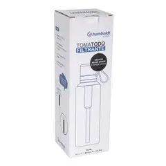 GENERICO - Botella 700ML tomatodo viajero con filtro carbón activado