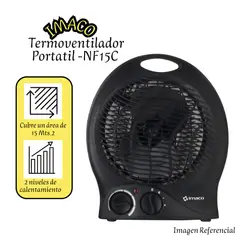 Imaco - Termo Ventilador Portátil Imaco NF15C