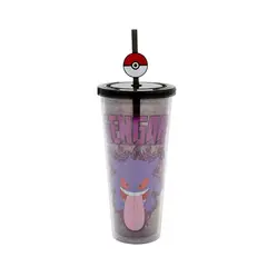 POKEMON - Vaso Acrilico Gengar