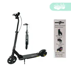 GENERICO - Scooter Lineal para niños Plegable Black