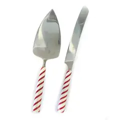 GENERICO - Set de cubiertos de acero inoxidable para servir de espátula y cuchillo