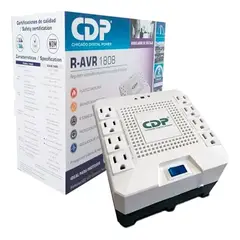 CDP - ESTABILIZADOR CDP R-AVR1808I 1800VA/1000W 8 SALIDAS