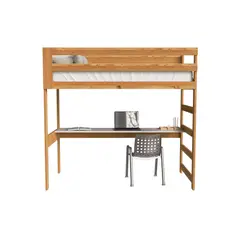 MUEBLES MACRUMO - Camarote de Pino + Escritorio Coral