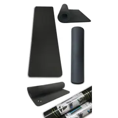SUNSET BOARD - Mat de yoga o colchoneta para ejercicios negro de 6mm