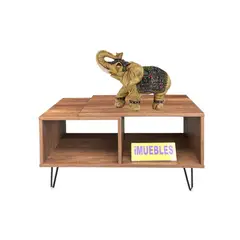 GENERICO - Mesa de Centro de Sala Mesa con patas Metálicas