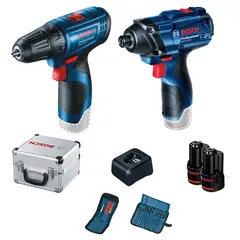 BOSCH - Taladro Atornillador GSR 120 + Impacto GDR 120 12v