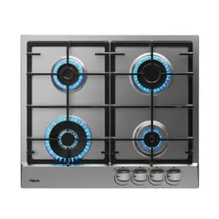 TEKA - Encimera a Gas 4 Quemadores GSC 64320 SB IX