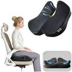 DAUER - Cojin Asiento 3D Espacial Ergonómico Curva Envolvente