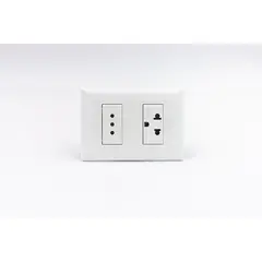 SINTHESI - TOMACORRIENTE DOBLE 01 DE 3 EN LINEA Y 01 UNIVERSAL S22