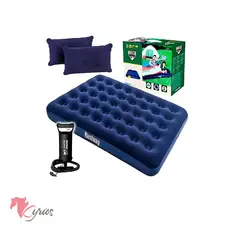 NO LOGO - Colchón 2 Plazas + 2 Almohadas + Inflador