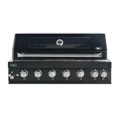 HIGRILL - Parrilla a Gas Empotrable de 6 Quemadores y Quemador Infrarrojo