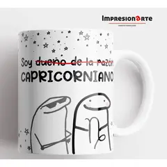 IMPRESIONARTE - Taza Horoscopo Capricornio - Original