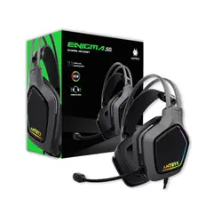 ANTRYX - AUDIFONO C/ MICROFONO ENIGMA SE BLACK 7.1 VIBRACION USB