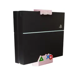 PLAYSTATION - PS4 FAT Soporte Pared Logo Grande - Rosado