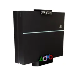 PLAYSTATION - PS4 FAT Soporte Pared Logo Grande - Negro