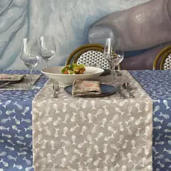 CASIOPIA - Camino antimanchas ASIA BEIGE 150 m x 45 cm