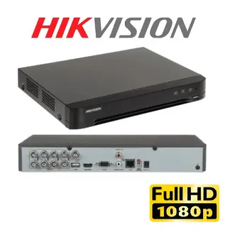 HIKVISION - DVR 8CH ACUSENSE FULLHD 1080p AUDIO BIDIRECCIONAL