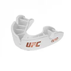 OPRO - Protector Bucal UFC Bronze Blanco Adulto