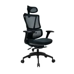 OFIDEAS - Silla de Oficina Ergonómica Supra Negro Presidente