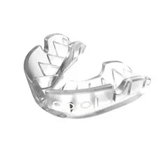 OPRO - Protector Bucal Silver Transparente - Adulto