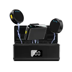 KREED - Micrófono solapero inalámbrico Profesional DUAL Magnetic SX40