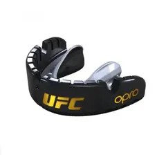 OPRO - Protector Bucal UFC para brackets Negro Adulto