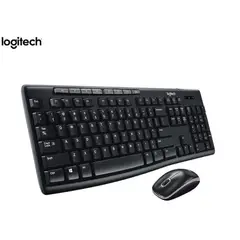 LOGITECH - Kit Teclado y Mouse MK270 Inalámbrico Negro