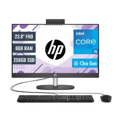 HP - All In One ProOne 240 G10 9P4K3LA Intel i5 1335U 8GB RAM 256GB SSD 23.8 FHD FreeDOS