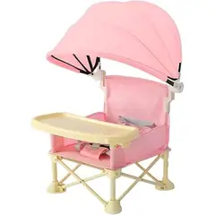 GENERICO - Silla de alimentación para niños color Rosado