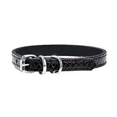 BOBBY - Collar para perros Power negro 20cm