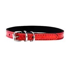 BOBBY - Collar para perros Power rojo 25cm