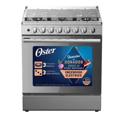 OSTER - Cocina 30″ 6 Quemadores PGSGMICA306HSSGM.