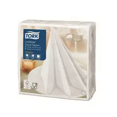 TORK - Servilleta Tipo Tela Linstyle Blanca x 50un