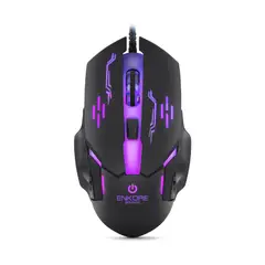 ENKORE - Mouse Gamer USB Bravio EKM313 7LEDS 6B 3600DPI -