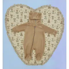 GENERICO - MANTA BABYLI CORAZON OSITO UNISEX