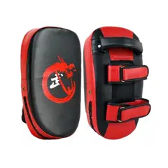 REAL FITNESS PERU - Paw para Patadas de Boxeo Muay Thai COLOR ROJO