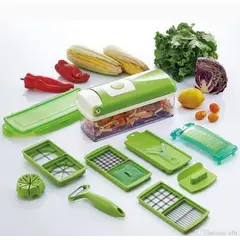 GENERICO - PICADOR 14 EN 1 DE VERDURAS Y FRUTAS