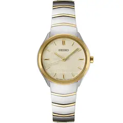 SEIKO - Reloj Mujer Coleccion Essentials Acero inoxidable Japones Sur550