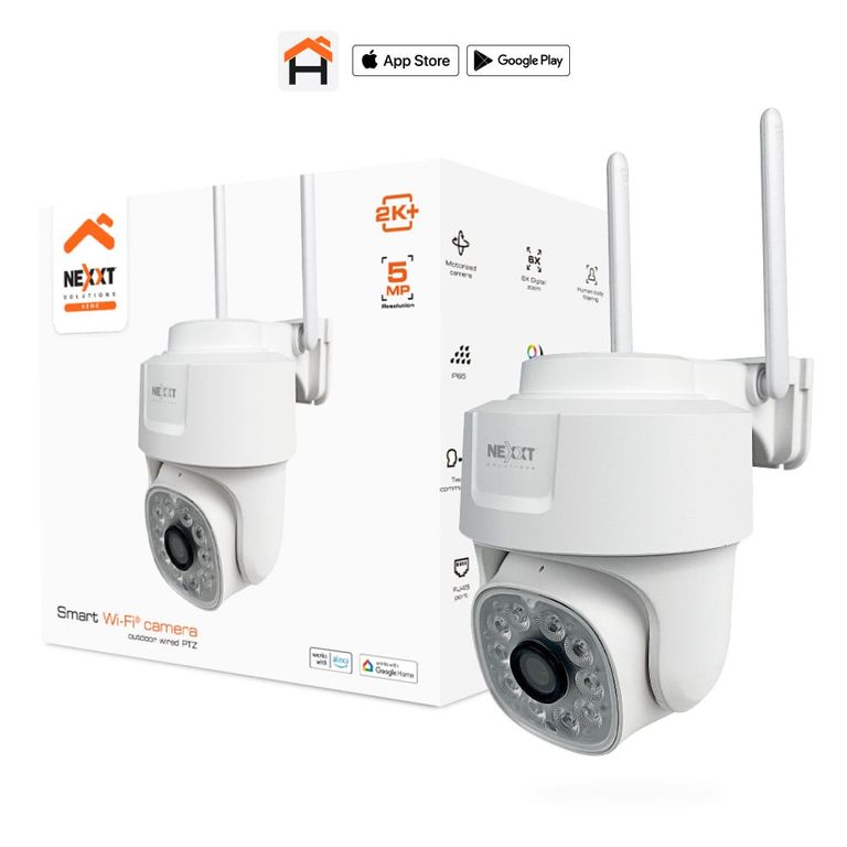 CÁMARA INTELIGENTE MOVIL WI-FI PARA EXTERIORES 2K+ NEXXT NHC-OP10