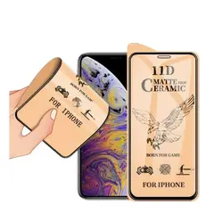 GENERICO - Mica de ceramica Mate para iphone 15 pro Max