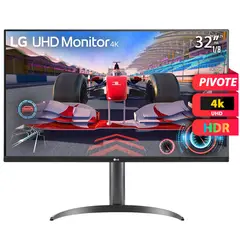 LG - Monitor 32ur550-b Led Uhd 4k De 32" Hdr10 Pivote Con Parlante 5w
