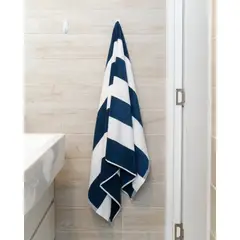 COBITEX HOME - Toalla playera Navy Blue 1.60 x 0.75 cm - 550 gramos 100% algodón pima