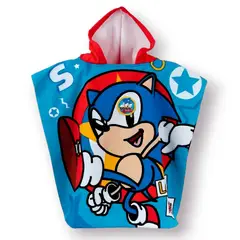 GENERICO - TOALLA DE MICROFIBRA TIPO PONCHO 120X60CM