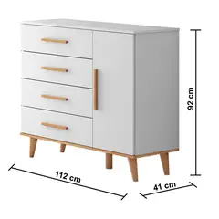 GENERICO - COMODA LUDMILA PARA BEBE