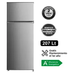 BORD - REFRIGERADORA BORD 207LT FROST RE207FS-M SILVER