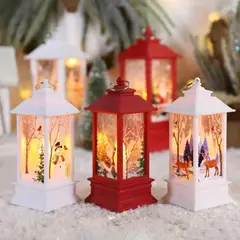 GENERICO - SET DE 3 UNIDADES - FAROLITOS NAVIDEÑOS