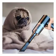 GENERICO - Aspirador Portatil de Mano de 3 en 1 Negro Y+Gift MiniAgenda